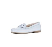 Gabor Damen Slipper, Frauen Slipper, Mokassins,breit,Hovercraft,atmungs-aktiv,sacchetto,weich,sportlich,Weiss,schwarz,Jollys,Cielo,39 EU / 6 UK