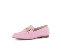 Gabor Damen Slipper, Frauen Slipper, Mokassins,Fashion,metallic,Easy-Walking,elegant,einlege-Sohle,geschlossen,Soft pink(Gold mat,40.5 EU / 7 UK