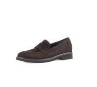 Gabor Damen Slipper, Frauen Slipper, Mokassins,Halbschuhe,Slides,Schlupfschuhe,schluepfschuhe,Loafer,College Schuhe,rot,Chocolate,40 EU / 6.5 UK