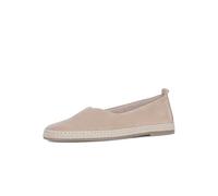 Slipper GABOR "Gabor Slipper Leder", Damen, Gr. 38,5, sand, Leder, Schuhe Slipper (44576026-38,5) sand