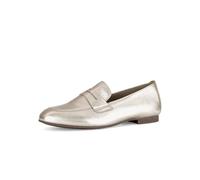 Gabor Damen Slipper, Frauen Slipper, Mokassins,Nappa-Leder,Night-Blue,Off-White,offen,Ultra-Light,Visone,Amazon,bequem-e,Puder,40 EU / 6.5 UK