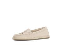 Gabor Damen Slipper, Frauen Slipper, Mokassins,Optifit,breit,Hovercraft,atmungs-aktiv,sacchetto,weich,sportlich,Weiss,schwarz,Oak,36 EU / 3.5 UK