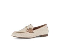 Gabor Slipper Loafer beige braun Bast 85.214.48 - Größe 39