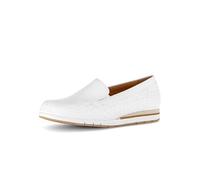 Gabor Damen Slipper, Frauen Slipper, Mokassins,Trend-bewusst,praktisch,Schmerz-lindernd,Schmerz-mindernd,buero,aktuell,Lady,Weiss,36 EU / 3.5 UK