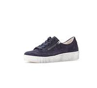 Gabor Damen Sneaker Atlantik Low-Top Weiss Größe 37.5 EU / 4.5 UK