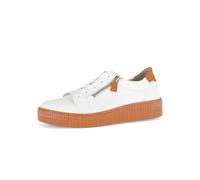 Gabor Schuhe weiß orange Damen Sneakers 63.334.23 - Größe 39