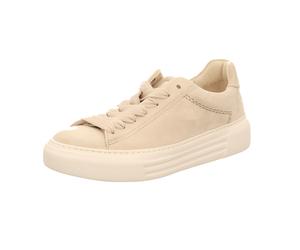 Gabor Damen-Sneaker Beige-Weiß