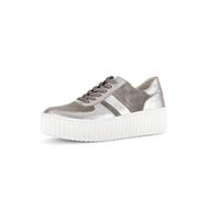 Gabor Sneaker Low City/Dreamvelour Iron/Mohair Grau Damen Größe 40,5 EU