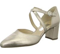 Gabor Riemchenpumps für Damen, gold, Gr. 37 ½ EU / 4,5 UK