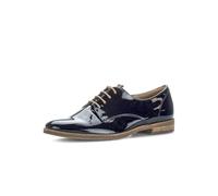 Gabor Damen sportliche Schnürer, Frauen Schnürhalbschuhe,Moderate Mehrweite (G),Nightblue/Peanut (04),38 EU / 5 UK