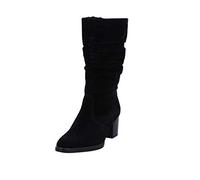 Gabor Damen Stiefel,COMFORT-Mehrweite,Reißverschluss, lederstiefel reißverschluss weiblich lady ladies feminin women,schwarz (Micro),38.5 EU / 5.5 UK