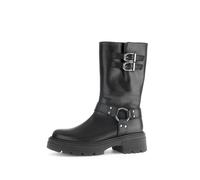 Gabor - Damen Stiefelette schwarz schwarz(altsilber) - Gr. - UK 5