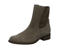 Gabor Stiefelette 8035.05.005 braun (taupe) Velours/Textil Gr.40 Blockabsatz, herausn. Innensohle