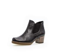 Gabor Damen Stiefeletten, Frauen Ankle Boots,COMFORT-Mehrweite,Reißverschluss,OPTIFIT- Wechselfußbett, elegant,ocean (S.n/Micro),40 EU / 6.5 UK