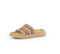 Gabor Damen Strass HT Pantolette gold combi beige 41