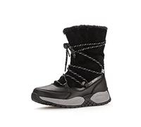 Gabor Damen Winterstiefel, Frauen Stiefel,Wechselfußbett,Warmfutter,uebergangsstiefel,uebergangsschuhe,warm,boots,schwarz (Webl.),39 EU / 6 UK