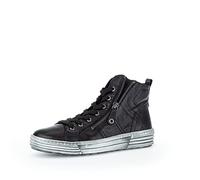 Gabor Damen Winterstiefel, Frauen Winterstiefeletten,Lady,Ladies,Boots,Stiefel,Bootee,Booties,halbstiefel,Kurzstiefel,Women's,schwarz,43 EU / 9 UK