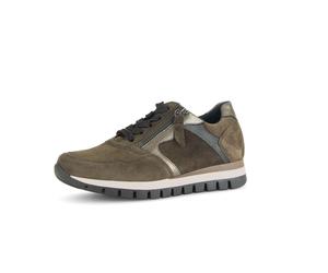 Gabor Damenschuhe Elegante Schnürer oliv/efeu/schwarz oliv/efeu/schwarz - Gr. - 4.5 UK