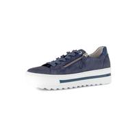 Gabor Damenschuhe Elegante Schnürer river/marine marine - Gr. - 5.5 UK
