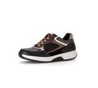 Gabor Damenschuhe Elegante Schnürer schwarz/camel kombi schwarz/camel kombi - Gr. - 6 UK