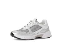 Gabor Damenschuhe Elegante Schnürer silber/weiss silber/weiss - Gr. - 7 UK