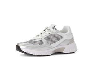 Gabor Damenschuhe Elegante Schnürer silber/weiss silber/weiss - Gr. - 7 UK