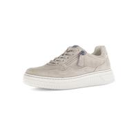 Gabor Sneaker Comfort Como 8 Damen Materialmix Leder Grau Größe 42 EU / 8 UK