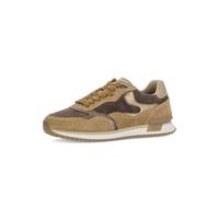 Sneaker GABOR "Gabor Sneaker Nappaleder", Damen, Gr. 40,5, walnut, Nappaleder, Schuhe Sneaker (99534608-40,5) walnut