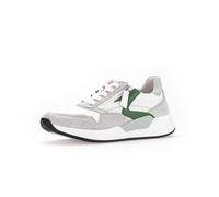 Gabor Damenschuhe Elegante Schnürer weis/grey/ciel/grün grey/grün - Gr. - 5 UK