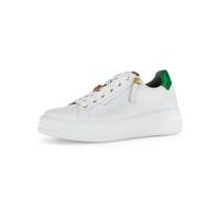 Gabor Damenschuhe Elegante Schnürer weis/verd/apri(go) - Gr. - 5 UK