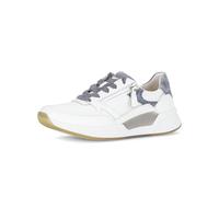 Gabor Damenschuhe Elegante Schnürer weiss/blau weiss/blau - Gr. - 5 UK