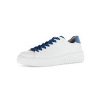 Gabor Damenschuhe Elegante Schnürer weiss/blue weiss/blue - Gr. - 4.5 UK