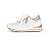Gabor Damenschuhe Elegante Schnürer weiss/champ/natur weiss/natur - Gr. - 6.5 UK
