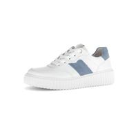 Gabor Damen Sneaker Comfort - Mehrweite H, Schnürer - Blau Größe 40 ½ EU / 7 UK