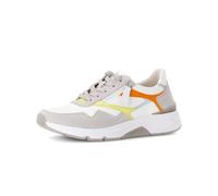 Gabor Damenschuhe Elegante Schnürer weiss/ltgrey kombi weiss/ltgrey kombi - Gr. - 6 UK