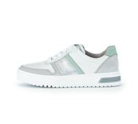 Gabor Damenschuhe Elegante Schnürer weiss/mint/silber weiss/mint/silber - Gr. - 8 UK