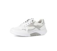 Gabor Damenschuhe Elegante Schnürer weiss/silber/gravel weiss/silber/gravel - Gr. - 5.5 UK