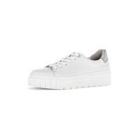 Gabor Damenschuhe Elegante Schnürer weiss/silber weiss/silber - Gr. - 3.5 UK