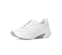 Gabor Damen Low-Top Sneaker Schnürschuh mit Strass Weiss Gr. 38 (EU) / 5 (UK)
