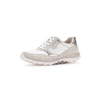 Gabor Damenschuhe Elegante Schnürer weiss/white/silber weiss/white/silber - Gr. - 4.5 UK