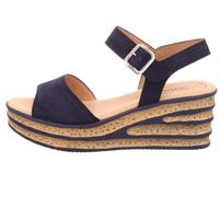 Gabor Damenschuhe Keilsandaletten atlantik - Gr. - 6.5 UK