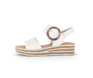 Gabor Damenschuhe Keilsandaletten latte latte - Gr. - 38 EU | 5 UK