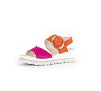 Gabor Damenschuhe Keilsandaletten pink/pumpkin pink/pumpkin - Gr. - 7.5 UK