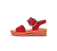 Gabor Damenschuhe Keilsandaletten rubin rubin - Gr. - 38.5 EU | 5.5 UK