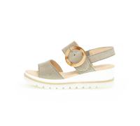 Gabor Damenschuhe Keilsandaletten schilf - Gr. - 7.5 UK