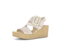 Gabor Wedges Keil Sandale grau Velour 84.771.12 - Größe 36