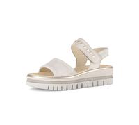 Riemchensandale GABOR "Riemchensandale", Damen, Gr. 40, beige, Schuhe Riemchensandale (54636063-40) beige