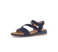 Gabor Comfort-Sandalen – Mehrweite G, offen – Blau, Gr. 41 EU / 7,5 UK