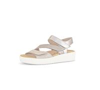 Gabor Damen Riemchensandalen, Frauen Sandalen,Wechselfußbett,Best Fitting,sandaletten,sommersandalen,bequem,flach,desert kombi,36 EU / 3.5 UK