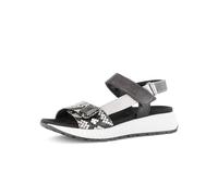 Plateausandaletten GABOR "Plateau Sandale", Damen, Gr. 37, schwarz, Schuhe (62341928-37) schwarz